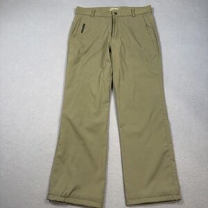 Nike Golf Men's Pants 30x30 Tour Performance Dri-Fit KHAKI Flat Front Stretch